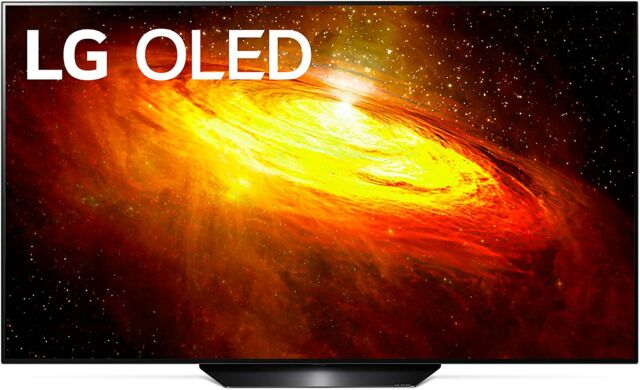 LG's BX OLED TV.