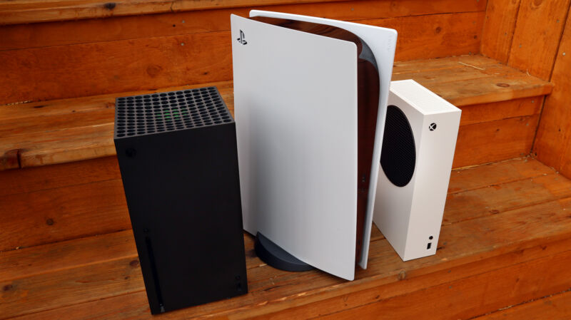 picture of Xbox Series X, PlayStation 5, Xbox Series S