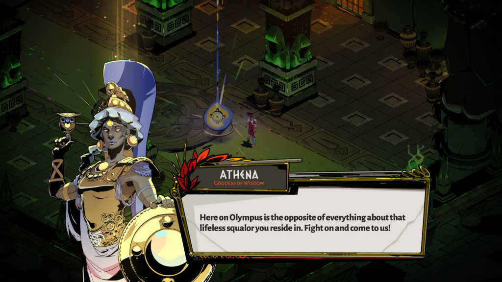 Motivational speaker Athena.