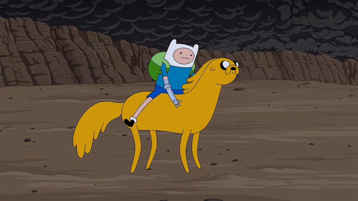 Finn and Jake in Adventure Time
