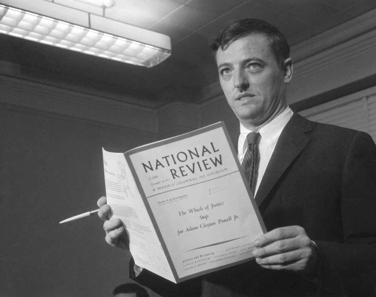 William F. Buckley Holding National Review