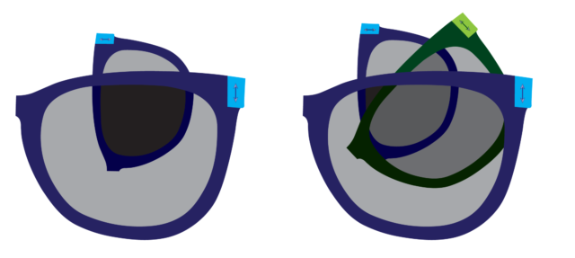 Rearranging the order of the glasses makes a big difference.